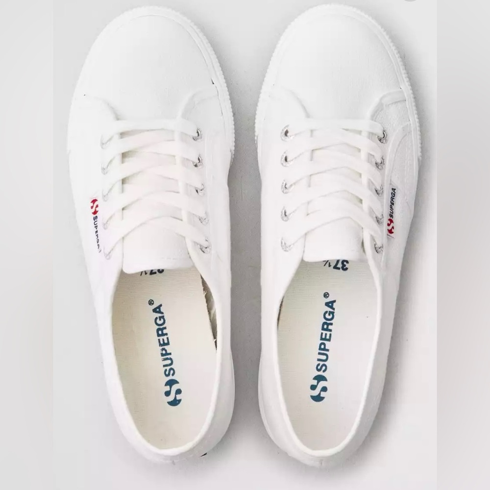 Superga 2790 Platform Sneaker White size 37.5 - Picture 2 of 9